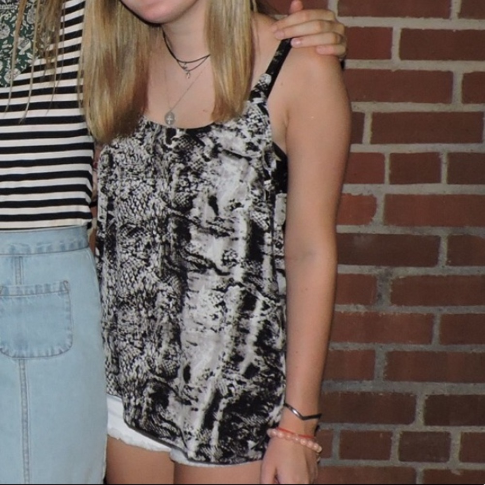 Snakeskin tank